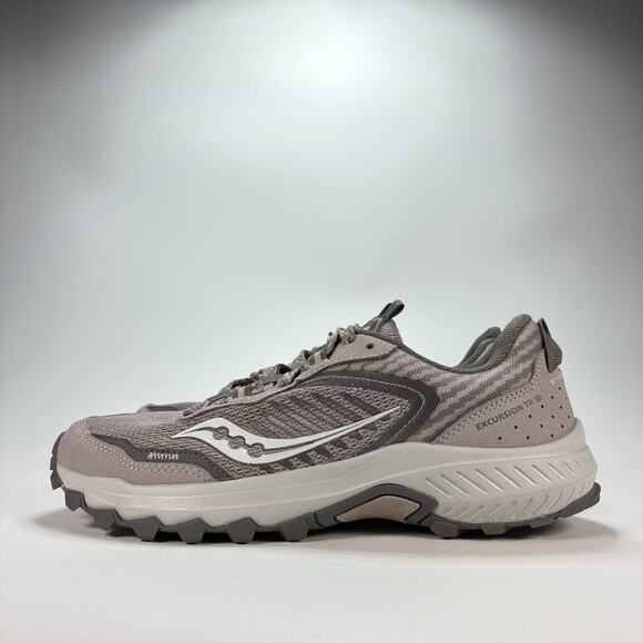 Saucony Excursion TR15 Gray Trail Running Shoes Sneakers S10668-17 Womens Sz 8.5 - Picture 4 of 11